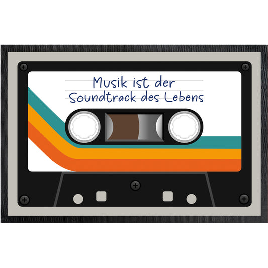 Kassette - Fussmatte mit Trittrand