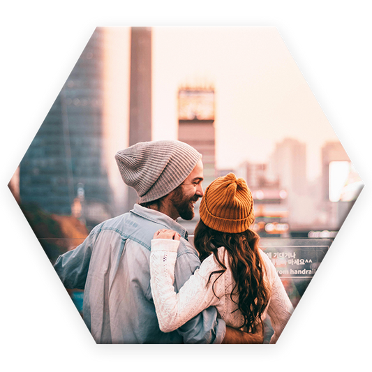 1er Set - Hexagon 28 x 25 cm