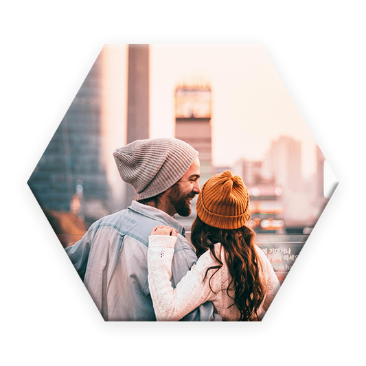 1er Set - Hexagon 22,5 x 20 cm