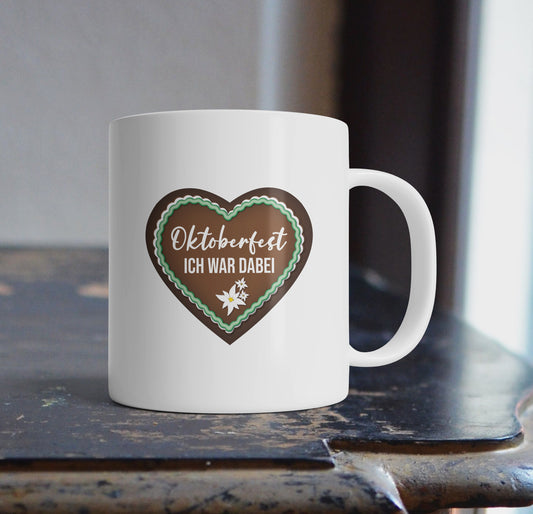 Tasse Personalisierbar Motiv Lebkuchenherz