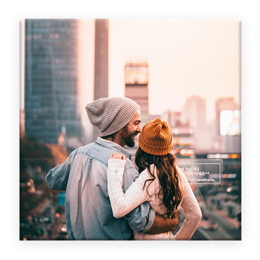 1er Set -Quadrat 25 x 25 cm