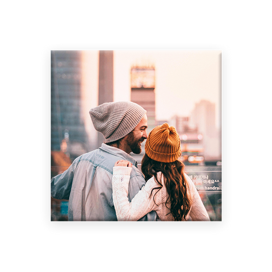 Fotokachel - Fotowand gestalten - 1er Set - Quadrat 16 x 16 cm