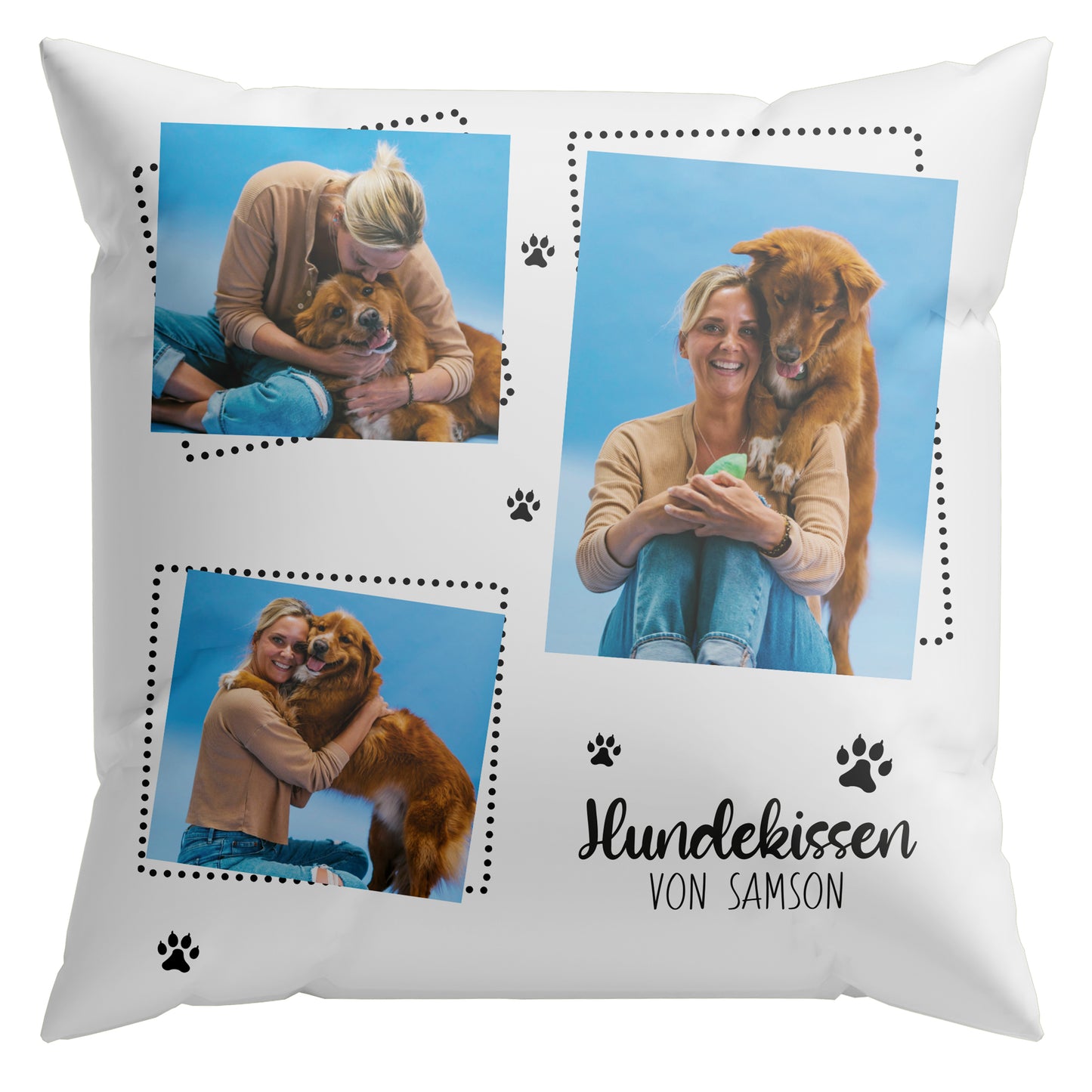 Collage - Tiere Fotokissen