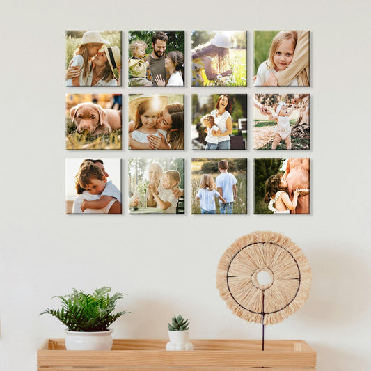 12er Set - Quadrat 16 x 16 cm