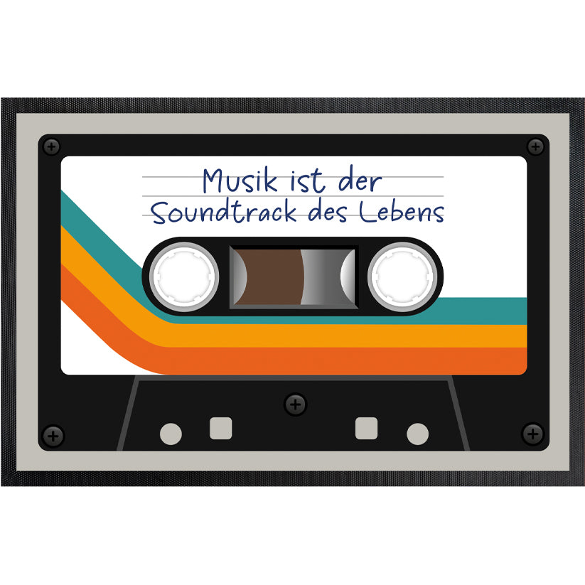 Kassette - Fussmatte mit Trittrand