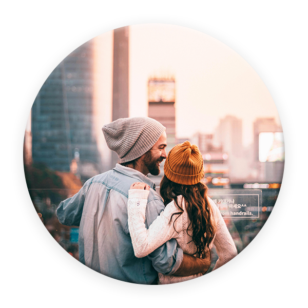 10er Set - 25 cm rund