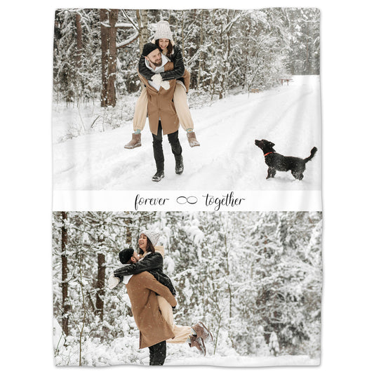 Collage - "Für immer verbunden" Fotodecke