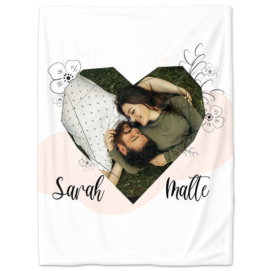 Herzgitter - Fotodecke